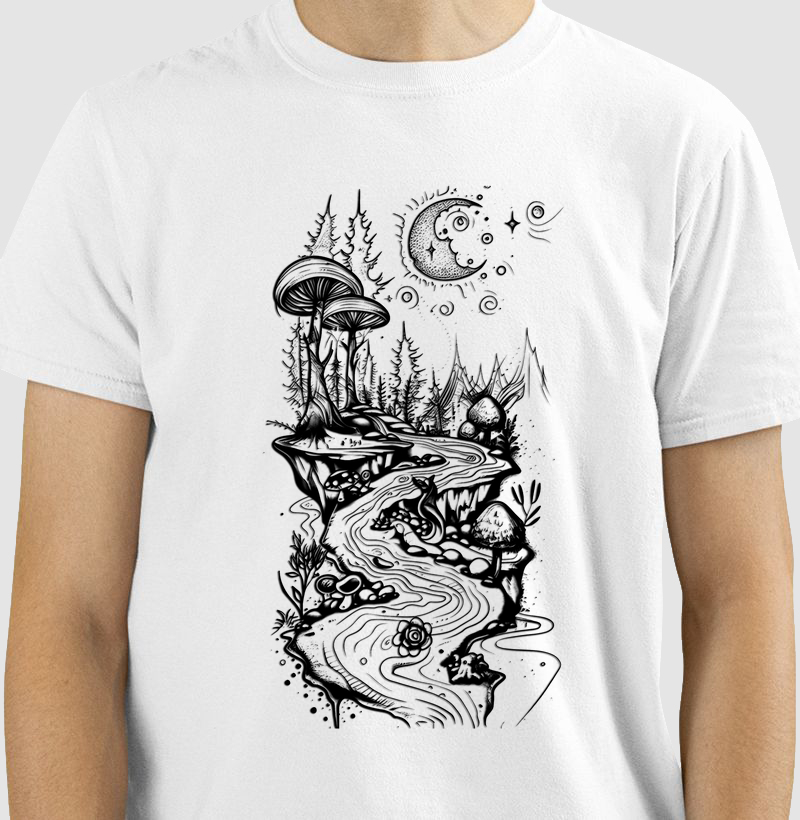 By the way of the Mushroom Forest