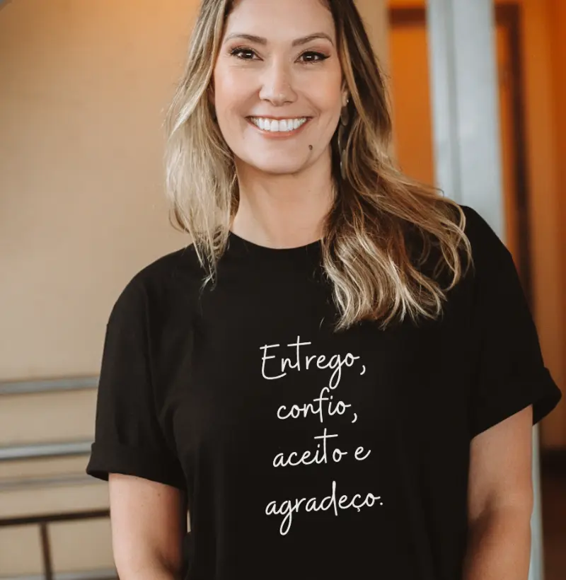 Entrego confio aceito e agradeço
