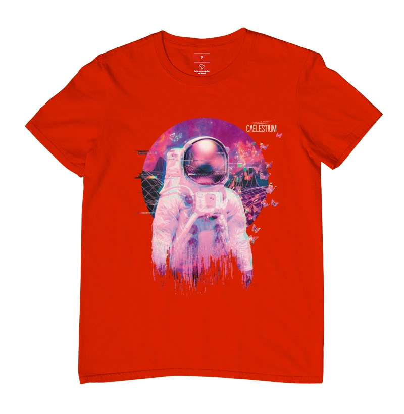 Astronaut and Butterflies