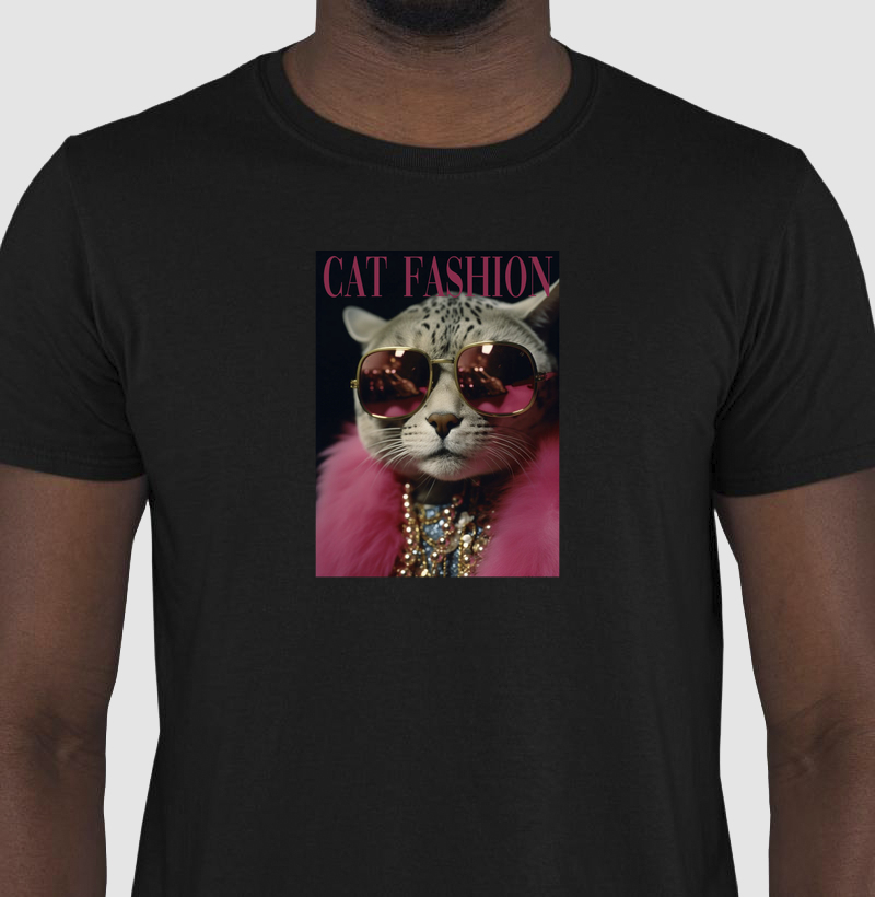 Camiseta gato star