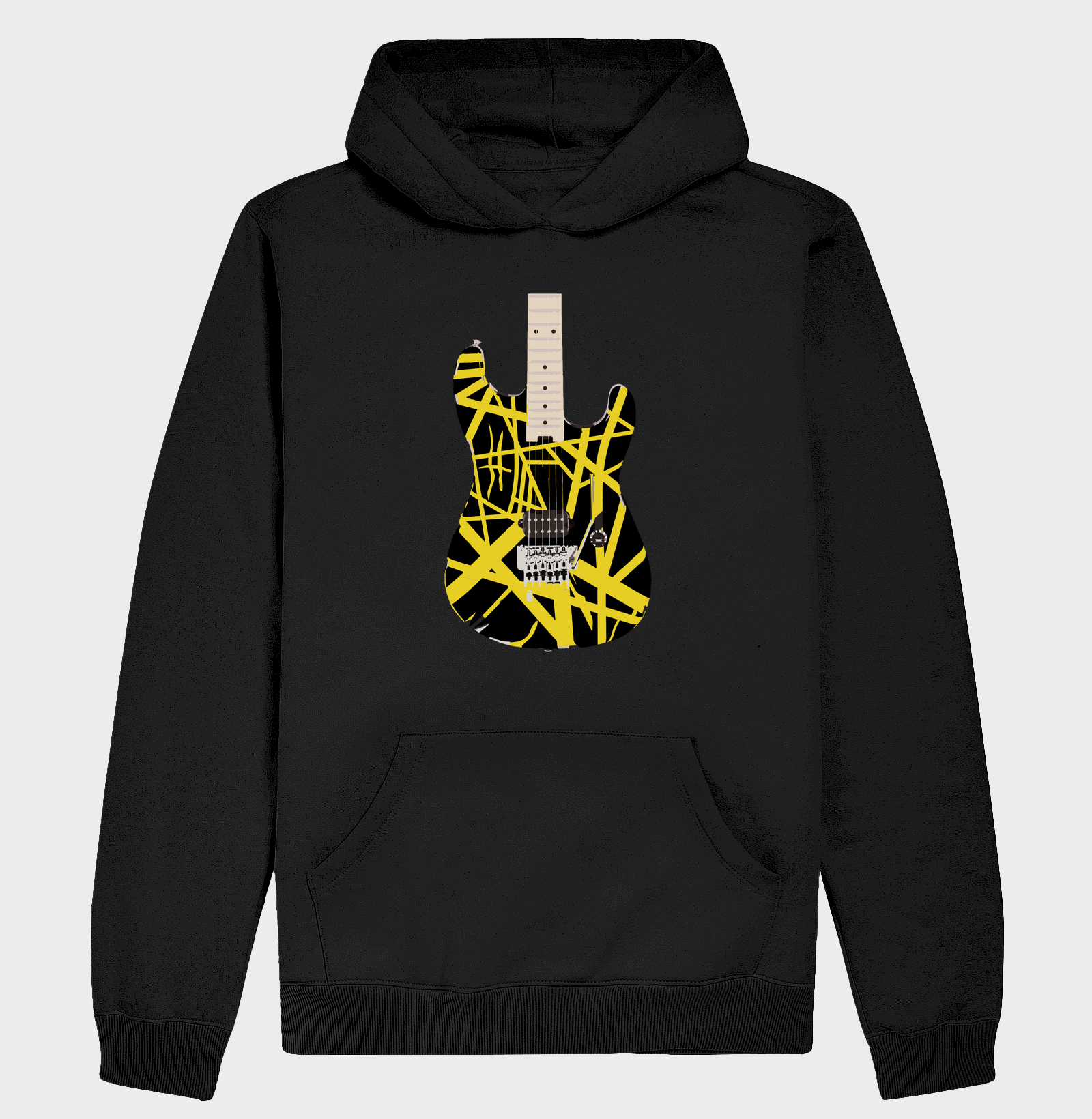 Frankenstrat Guitar: Black 'n' Yellow Edition