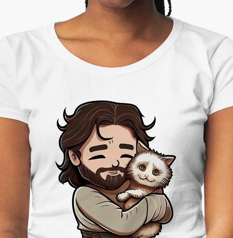 Jesus com Gatinho
