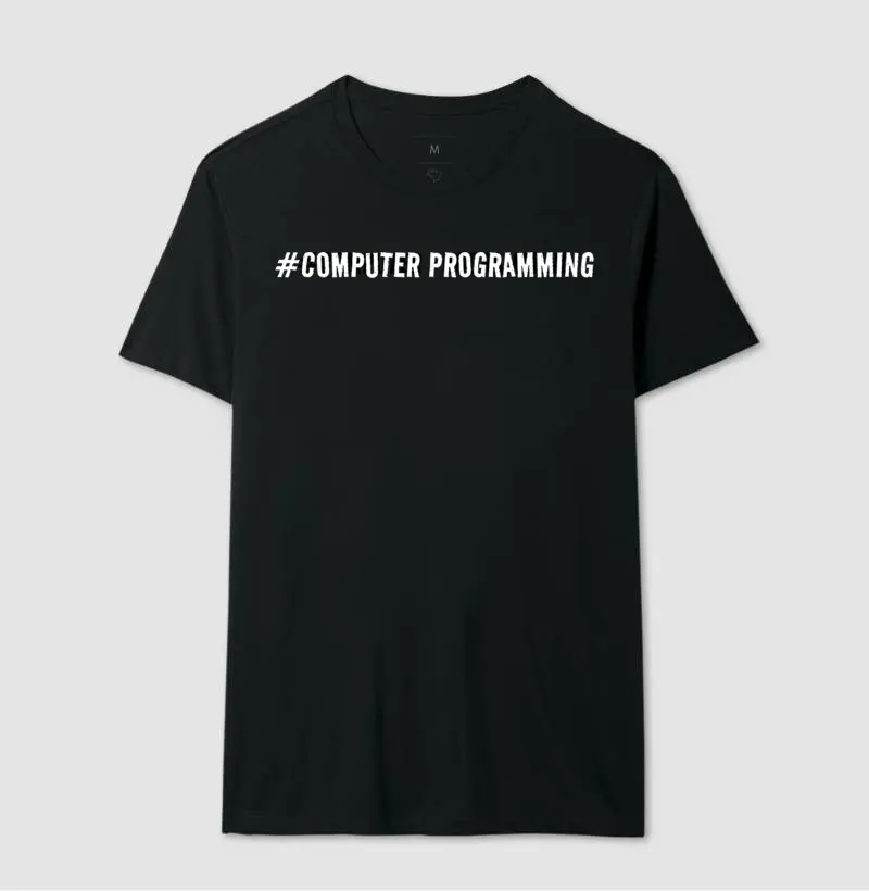 Camiseta #Computer programming