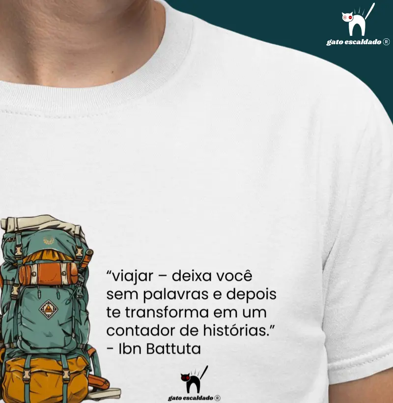 Camiseta Mochileiros