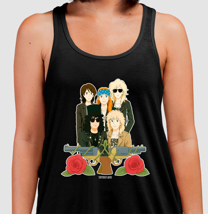 Regata Fã de Guns N' Roses - Cartoon