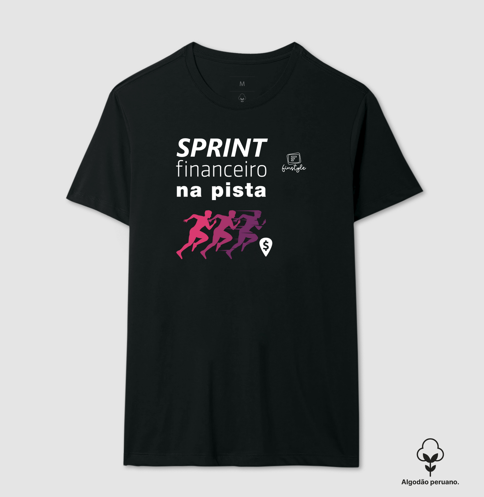 Sprint financeiro na pista