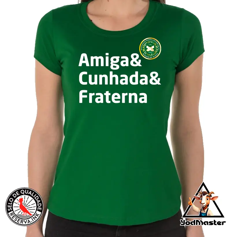 Camiseta exclusiva FRAFEM Sementes de Acácia Nº 528