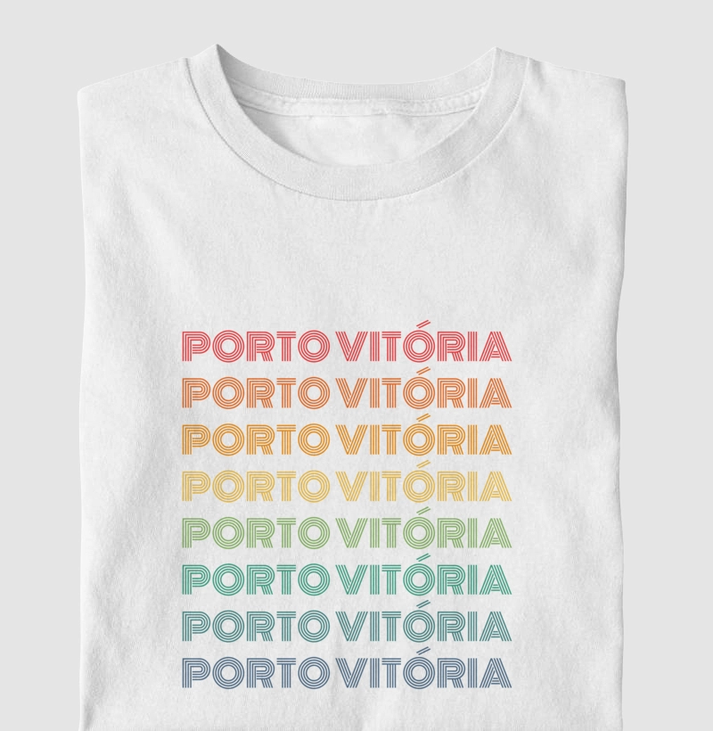 Porto Vitória Letreiro Retrô