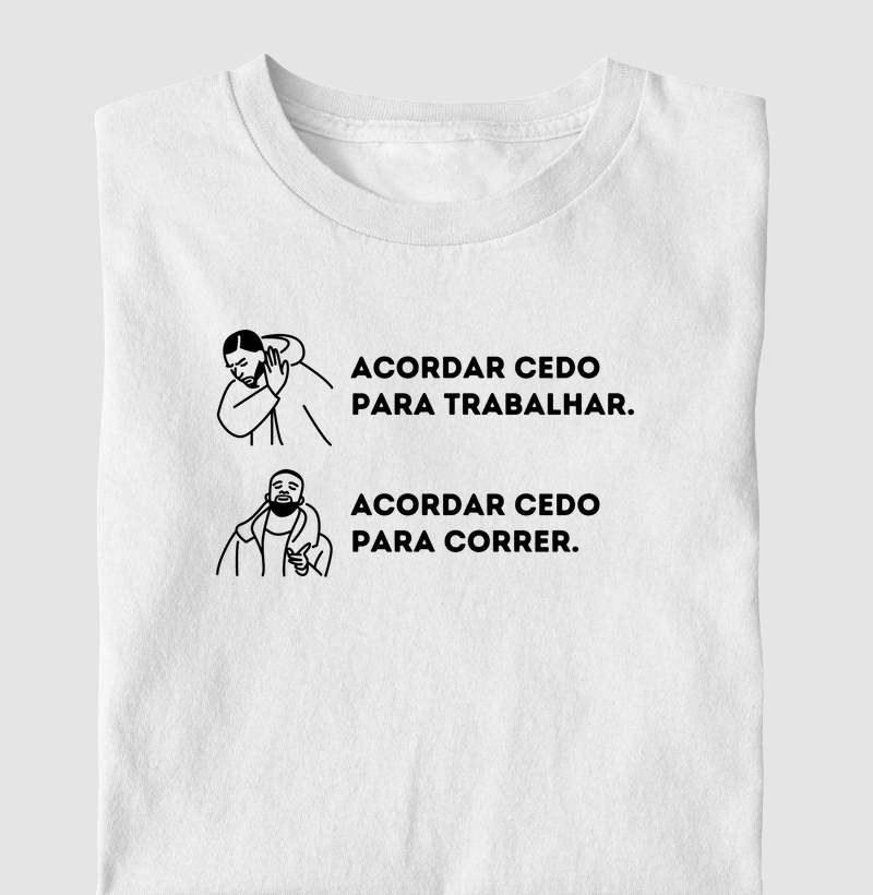 Acordar cedo para Correr