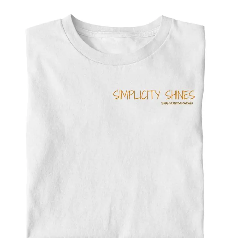 Camiseta KIRI - Simplicity Shines 2