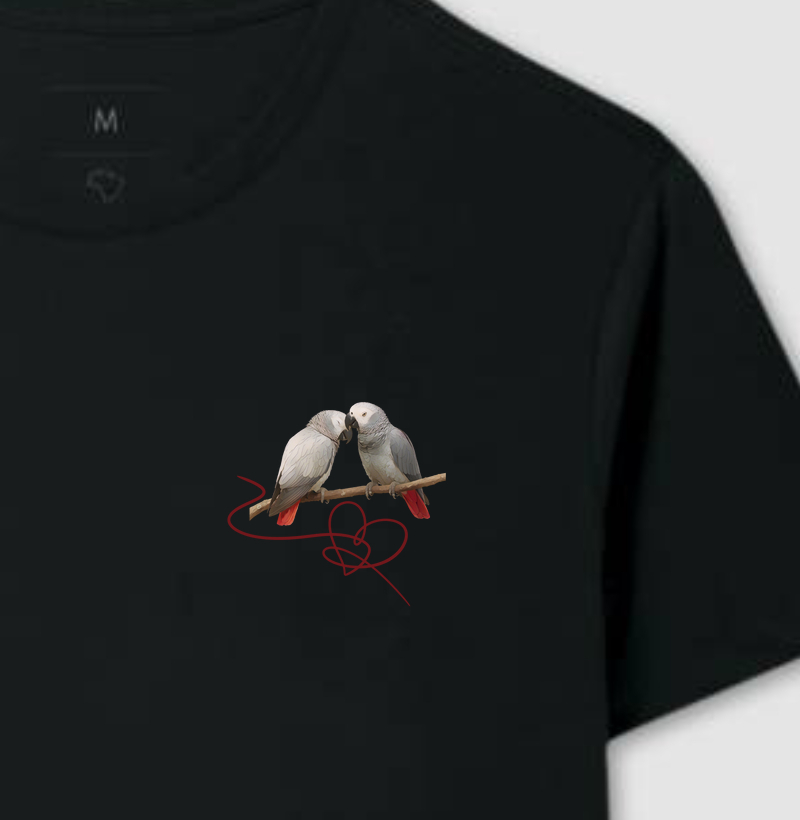 Camiseta - Apaixonados Papagaios do Congo