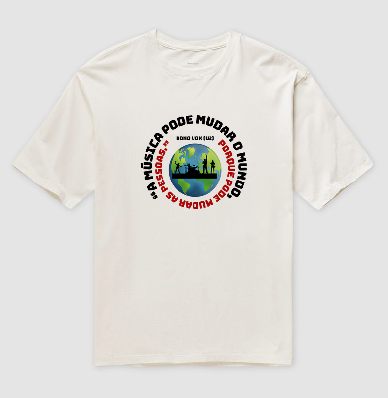 Camisas com Frases Icônicas da Música 