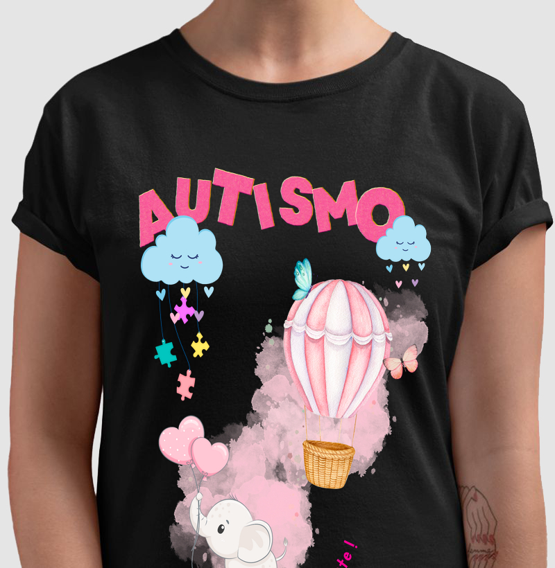 Camiseta-Tudo bem ser diferente