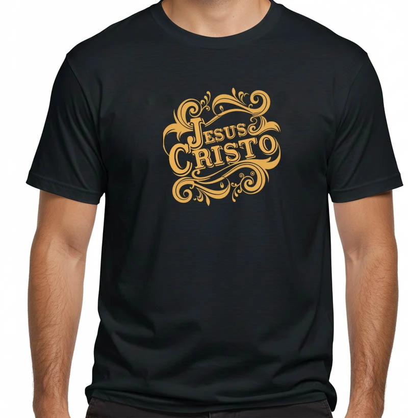 Camiseta Jesus Cristo Gold