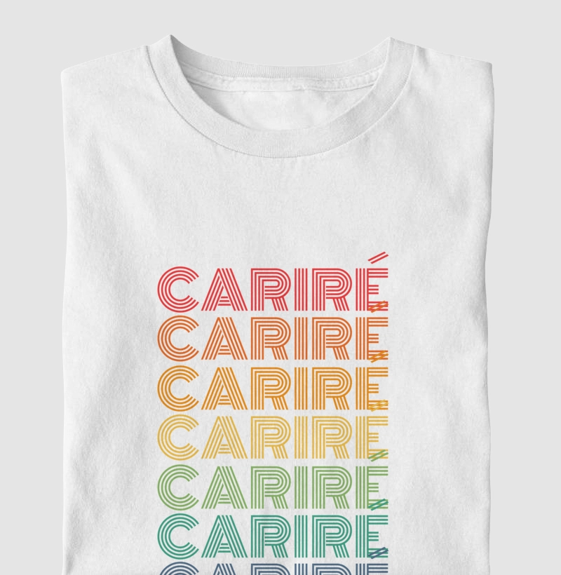 Cariré Letreiro Retrô