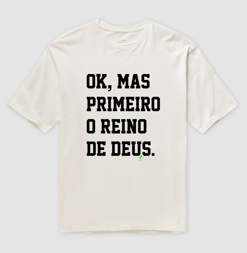 Camiseta Oversized Reino