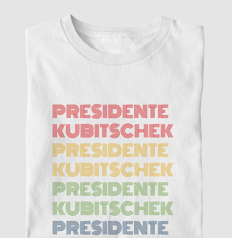 Presidente Kubitschek Letreiro Retrô