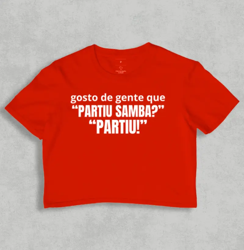 Gosto de gente que "Partiu Samba?"
