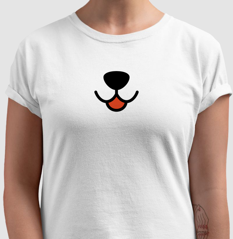 Camiseta Focinho Minimalista