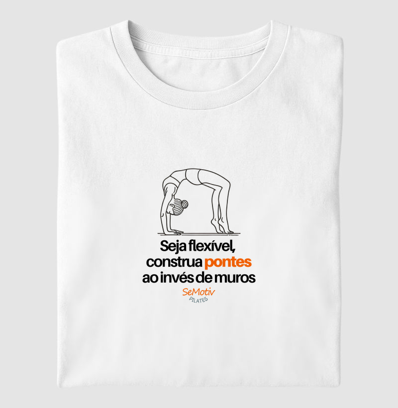 Seja flexível, construa pontes ao invés de muros