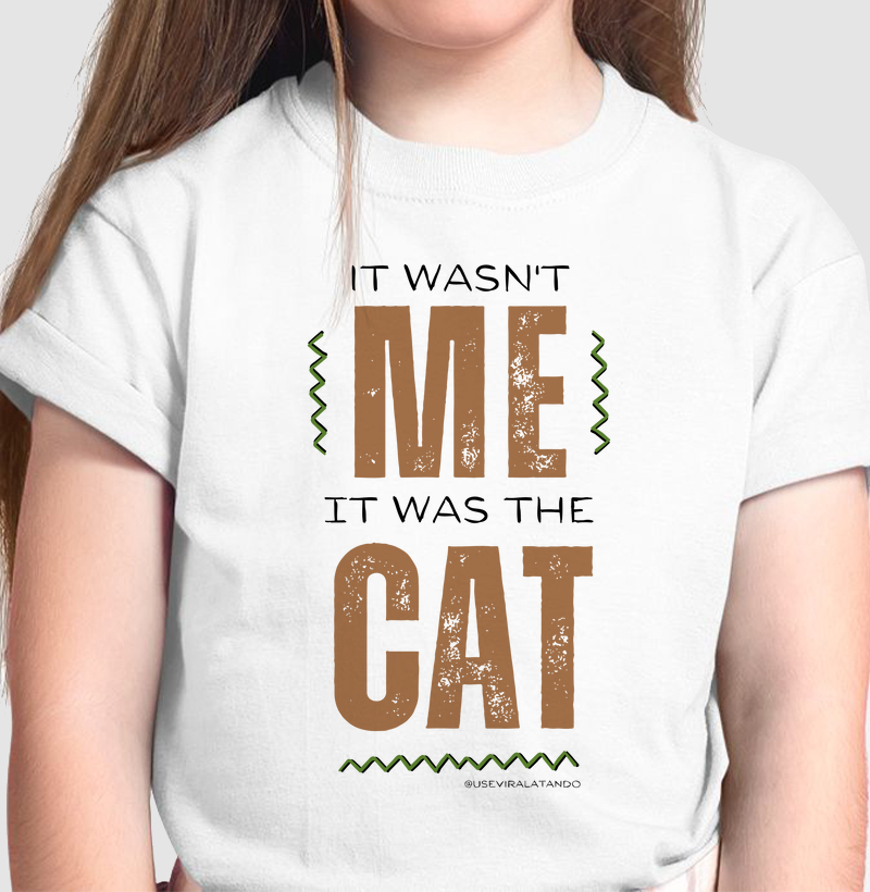 It was the cat | Humaninhos