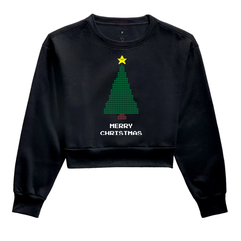 Pixel Christmas Tree – Think Tee