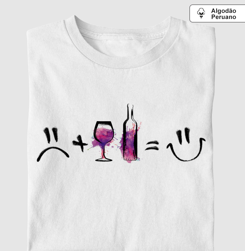 Com vinho fico melhor 