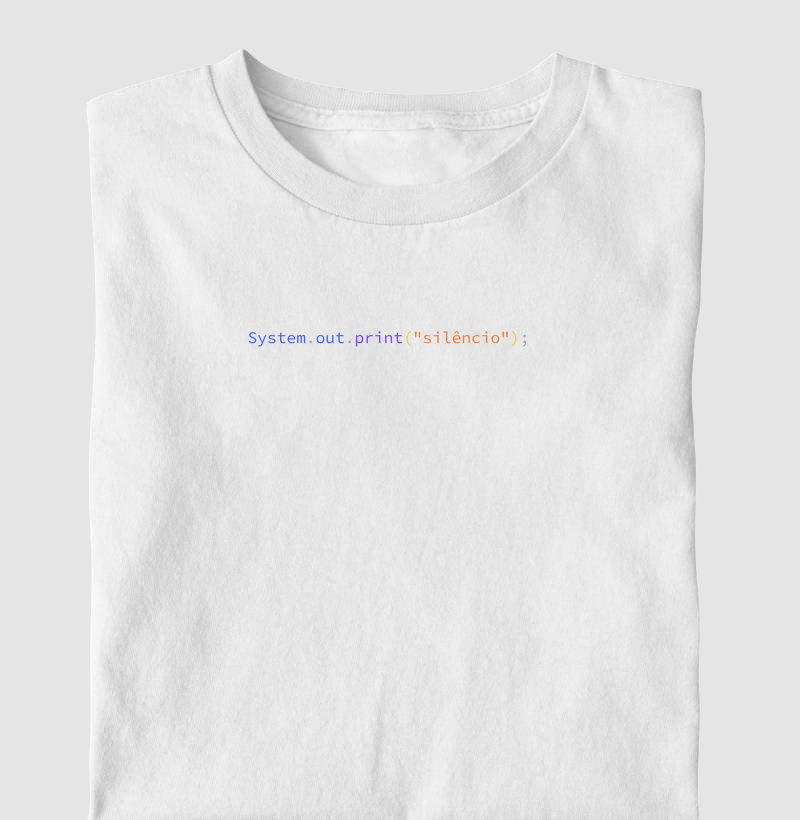 System out silêncio