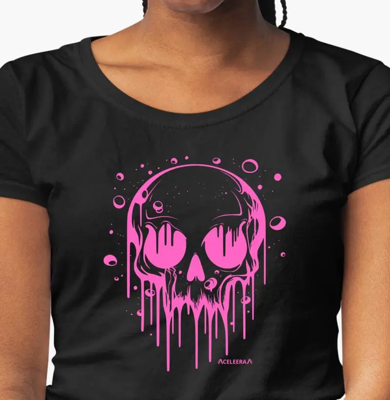 CAVEIRA 2 PTO FUNDO ROSA - FEM