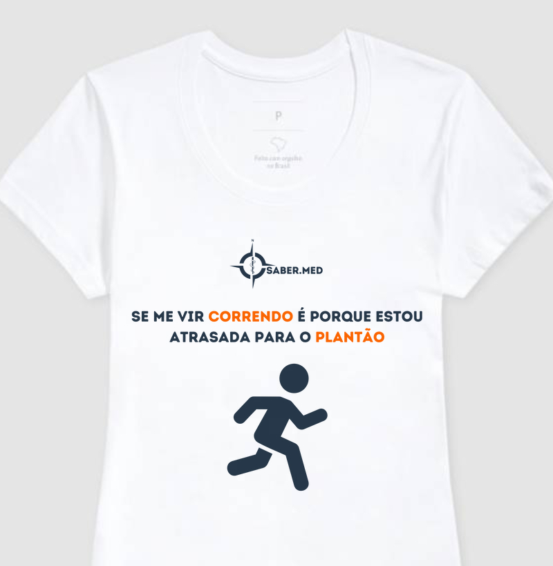 correndo para o plantão fem