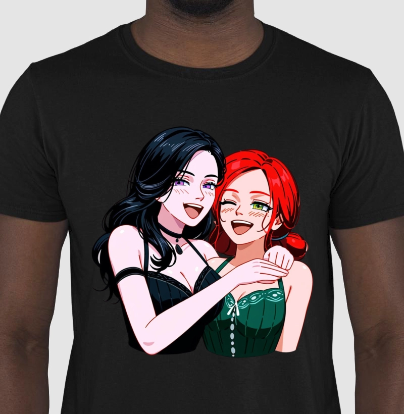 Camiseta Gamer Yen&Triss