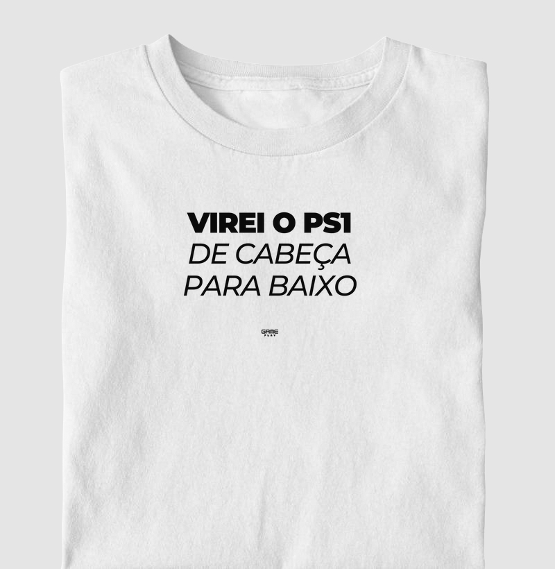 Virei o PS1 de Cabeça Para Baixo