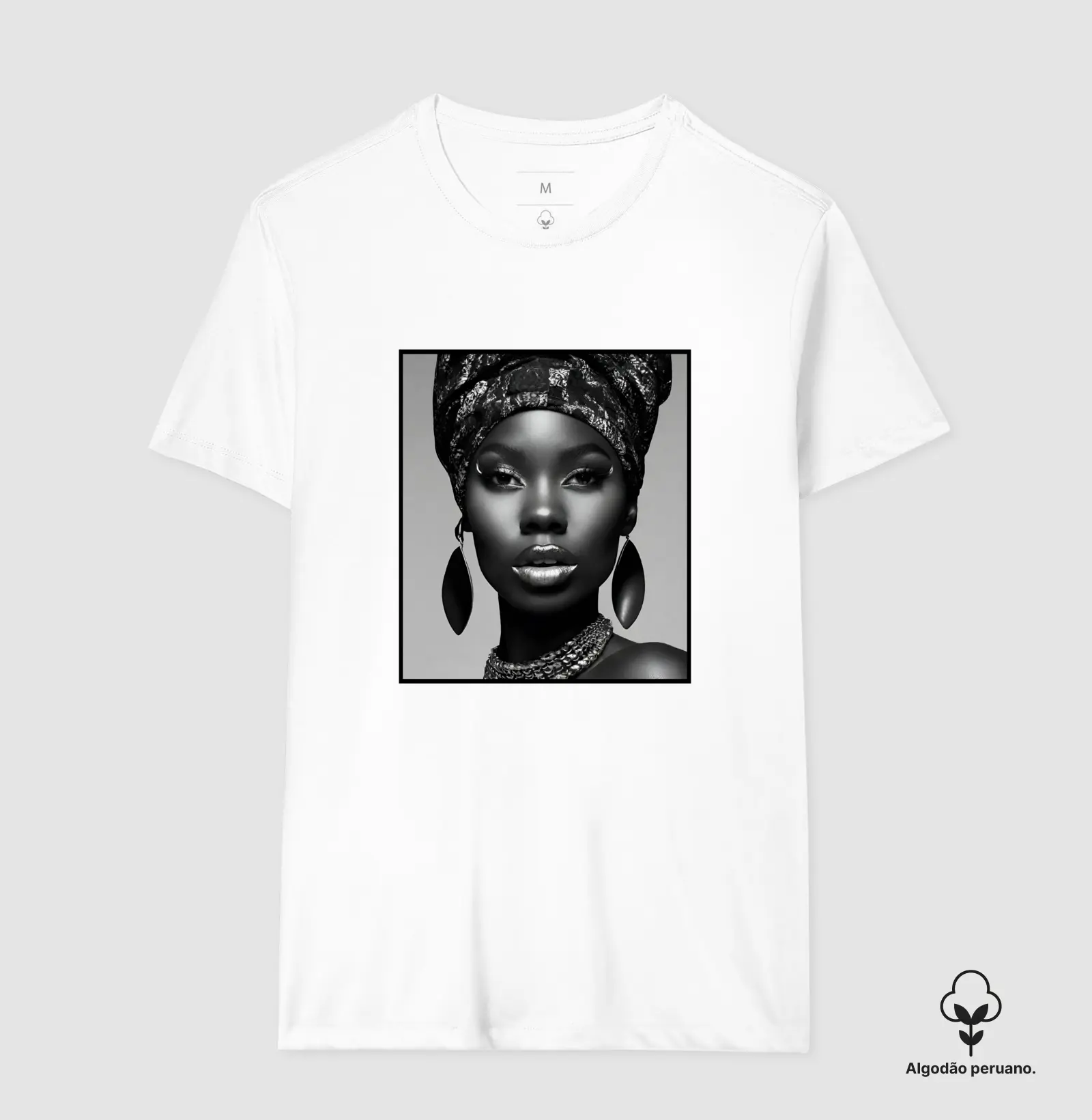 Camiseta Reserva Ink - Mulher Afro Linda da Coleção Fashion