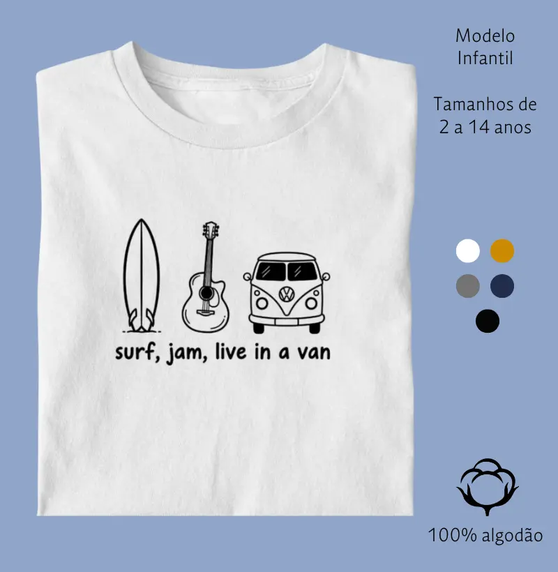 Surf, Jam, Live (Infantil)