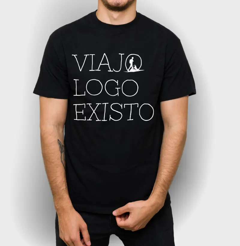 Camiseta Viajante Frase Existência