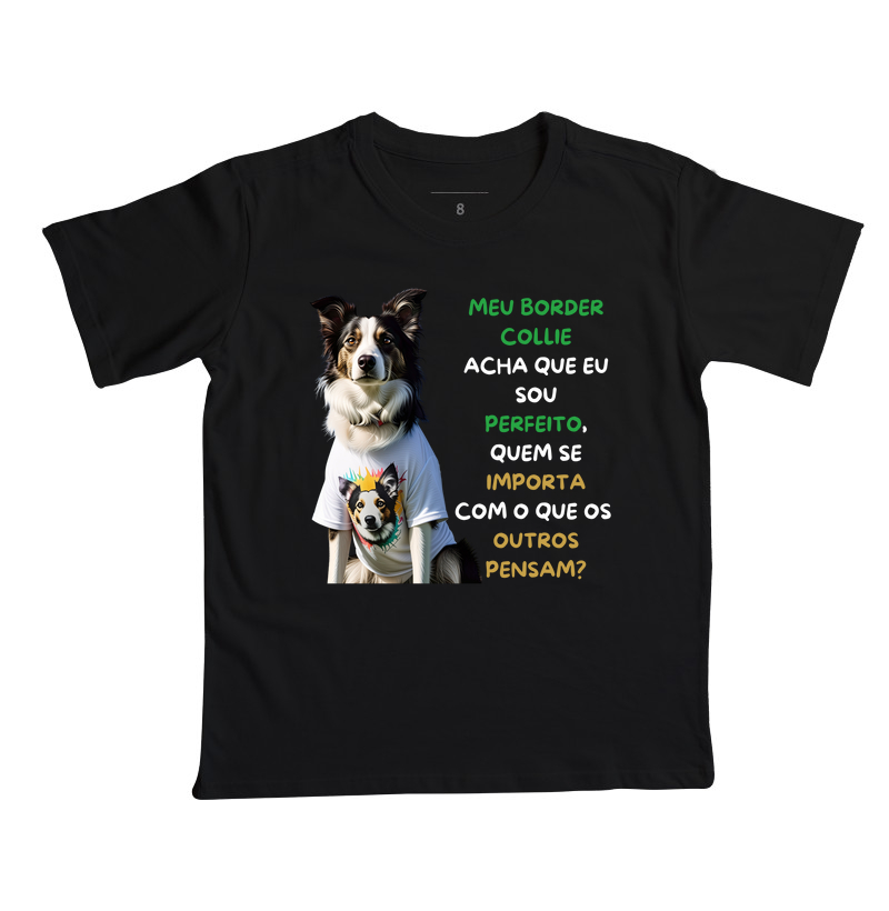 Meu border collie acha que eu sou perfeito