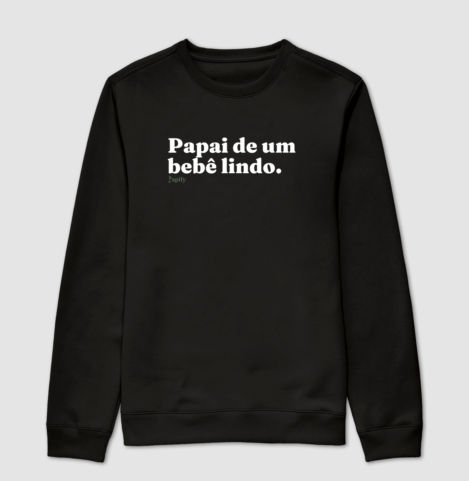 Pai de um bebê lindo
