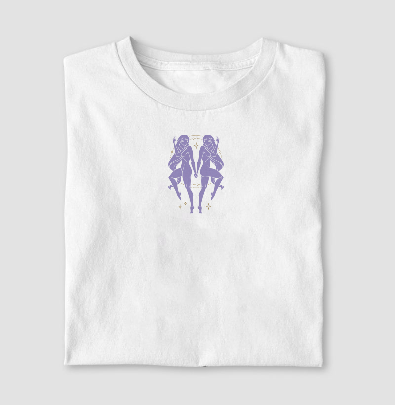 Camiseta Signos GÊMEOS ARTE