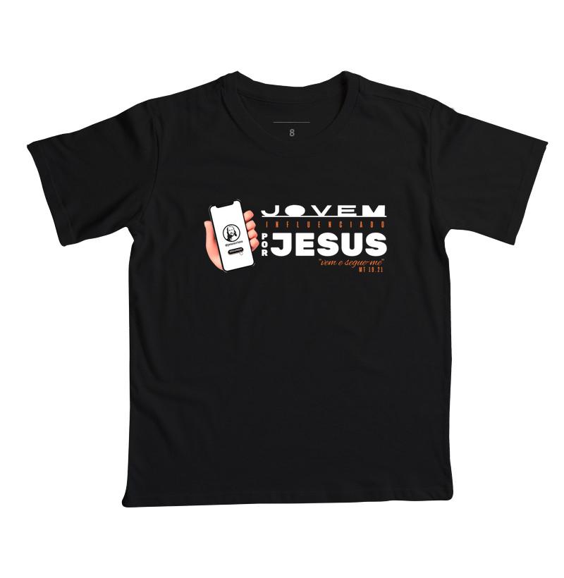 Jovem influenciado por Jesus