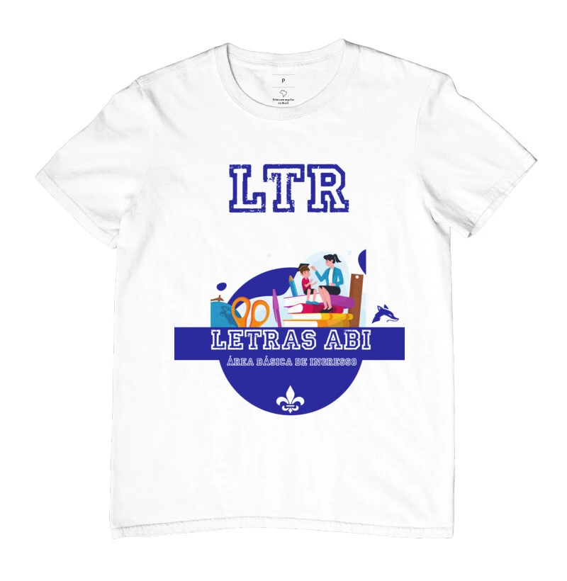 Camiseta Tshirt Letras ABI 0044