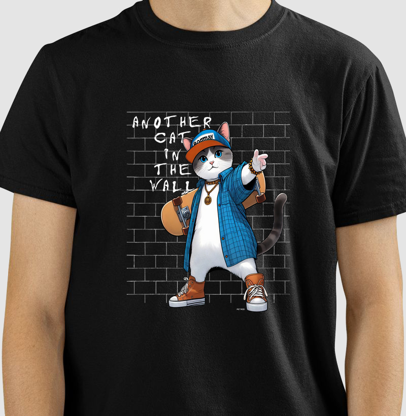 Camiseta SkaterCat