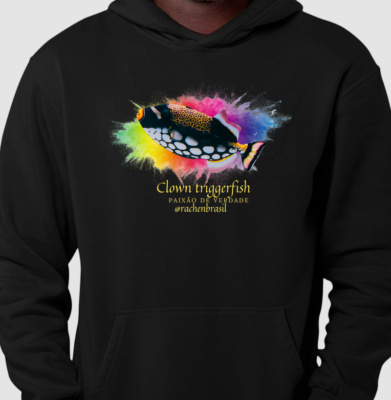 Clown trigger fish
