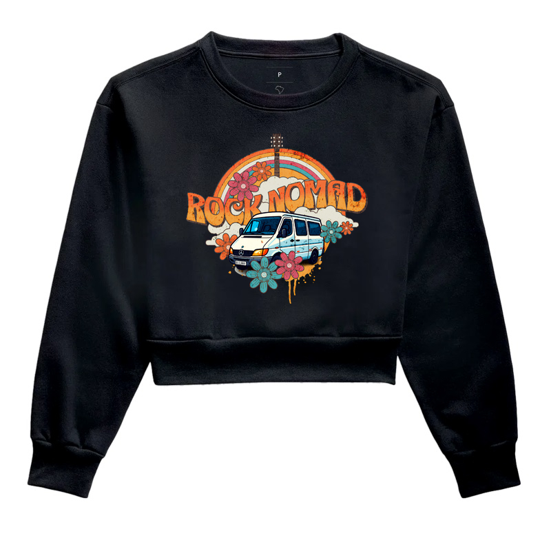 Cropped Moletom Rock Nomad II