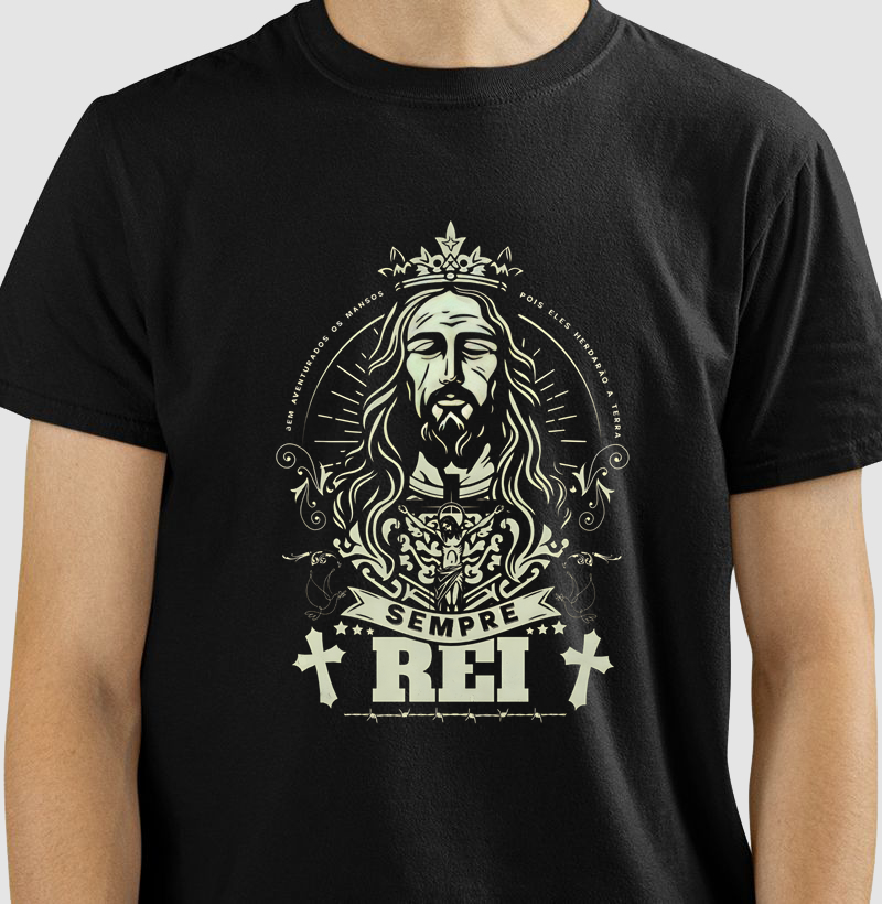 Camisetas Sempre Rei T-shirt