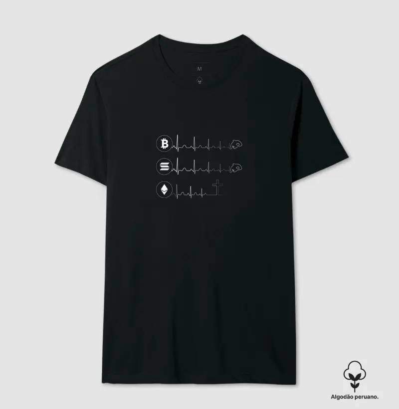 Camiseta Algodão Peruano - Meme ETH