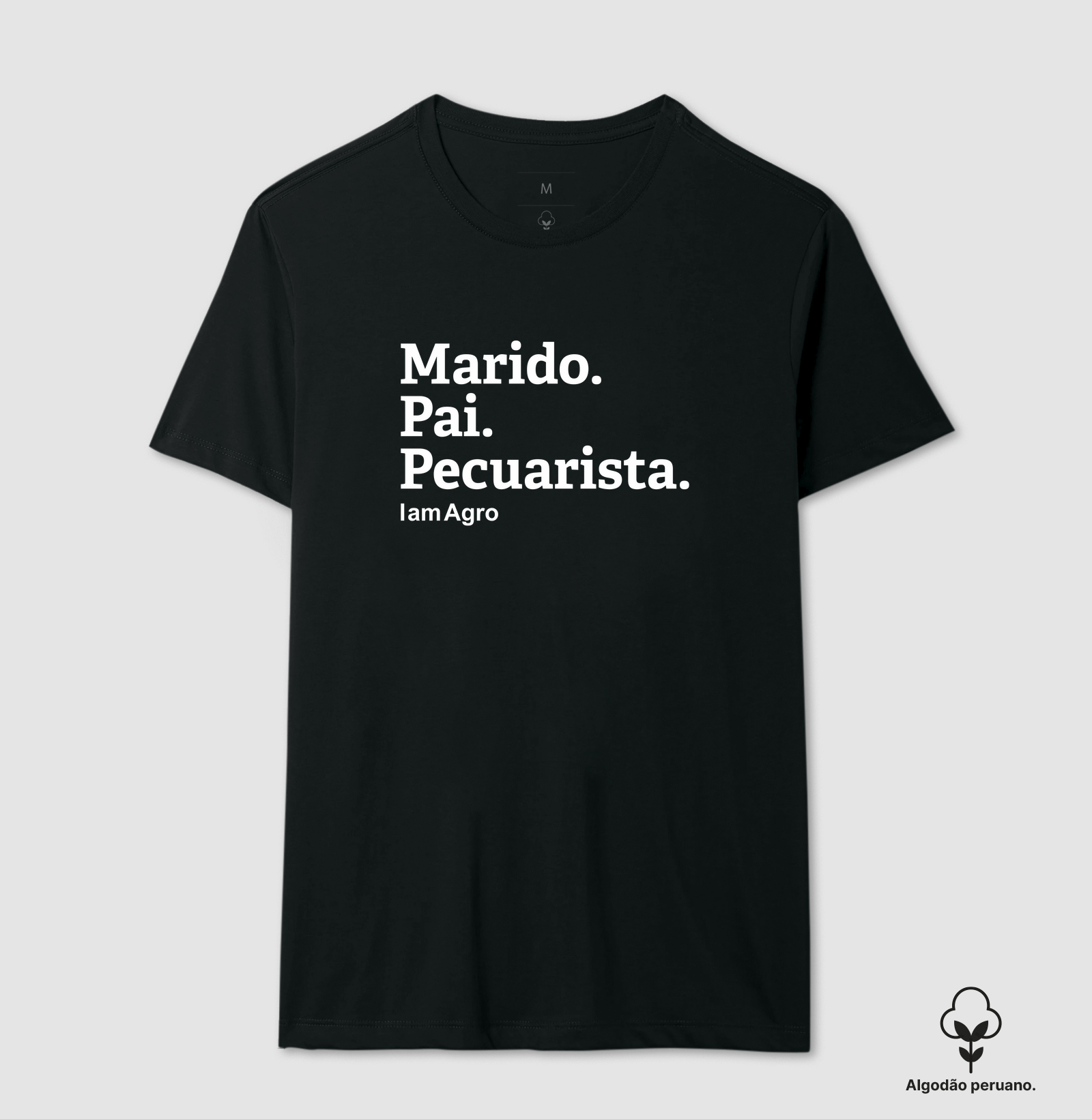 Camiseta Pai - Marido - Pecuarista