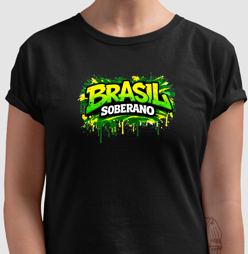 Camiseta Brasil Soberano