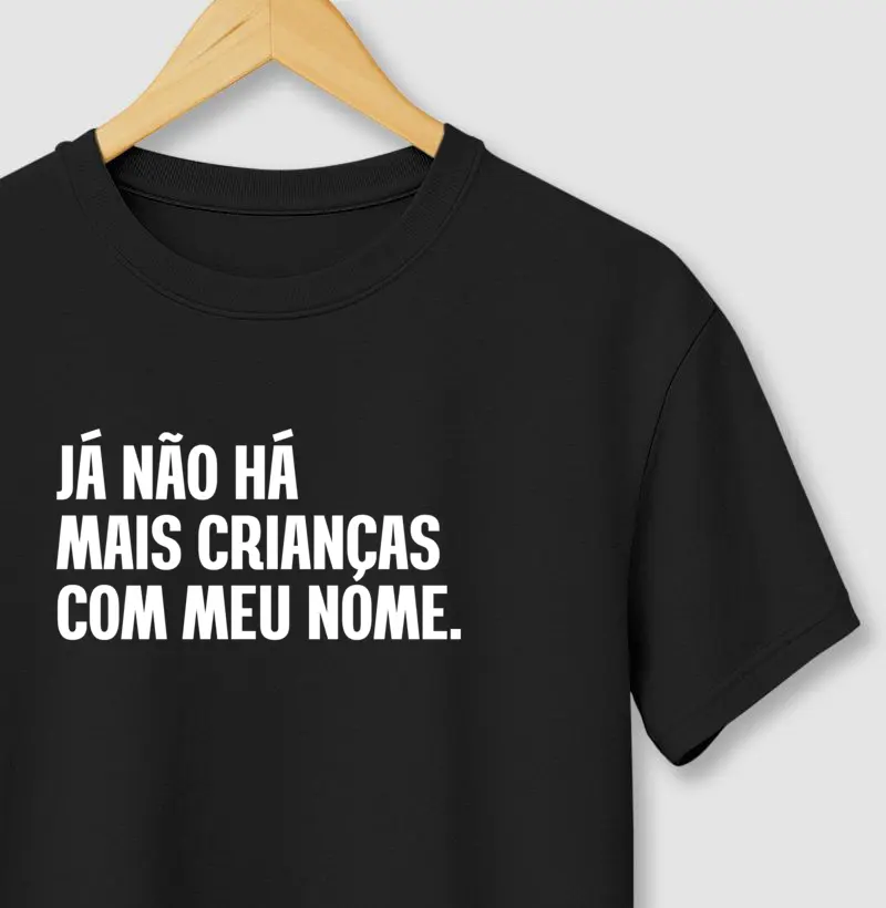 Já não há mais crianças