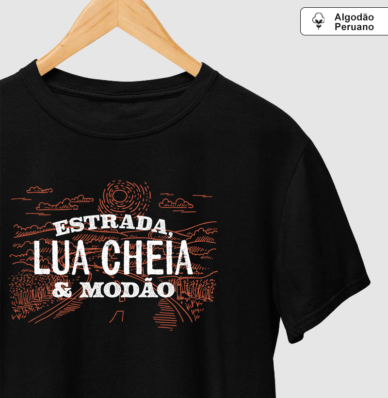 Estrada, Lua cheia e Modão