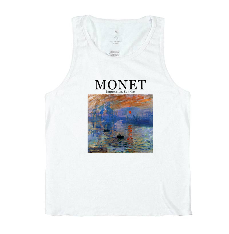 Impressão, Nascer do Sol (1872) - Claude Monet